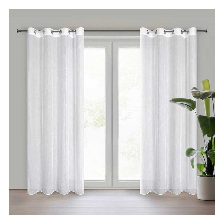 Euro curtains FIR/ANNA/B 140X250 TRANSPARENT