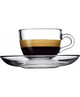 Set of 6 filiżanek do espresso Basic 90 ml PASABAHCE