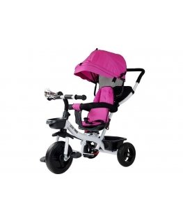 Lean Cars Tricycle PRO300 Pink with Handle and rim