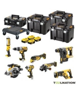 DEWALT Set COMBO 18V DCK853P4T (DCD996 + DCF887 + DCS565 + DCS367 + DCS356 + DCH273 + DCG405 + DC