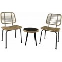 Outdoor furniture set Set mebli ogrodowych technorattanowych sand color Joel PATIO Outdoor furniture set Set mebli ogrodowych technorattanowych sand color Joel PATIO