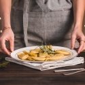 Półmisek owalny Aura Sidabrinis 35,5 cm AMBITION