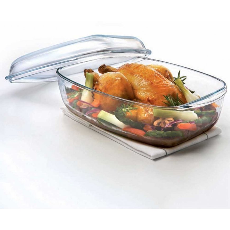 Heat-resistant container with lid Essentials 7 l PYREX – 2