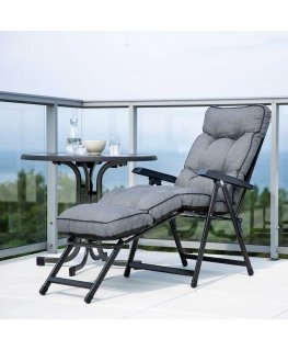 Table Dine & Relax 85 cm pizarra / anthracite PATIO