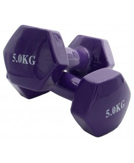 Sanro Vinyl dumbbells KP-036 2x5kg