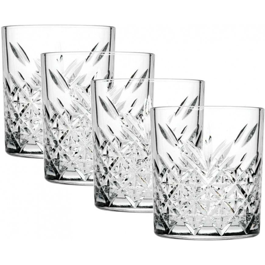 Komplet 4 szklanek niskich Timeless 420 ml PASABAHCE