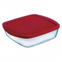 Naczynie żaroodporne su plastikową pokrywą C&039N&039S 28 x 20 x 8 cm OCUISINE Naczynie żaroodporne su plastikową pokrywą C&039N&039S 28 x 20 x 8 cm OCUISINE