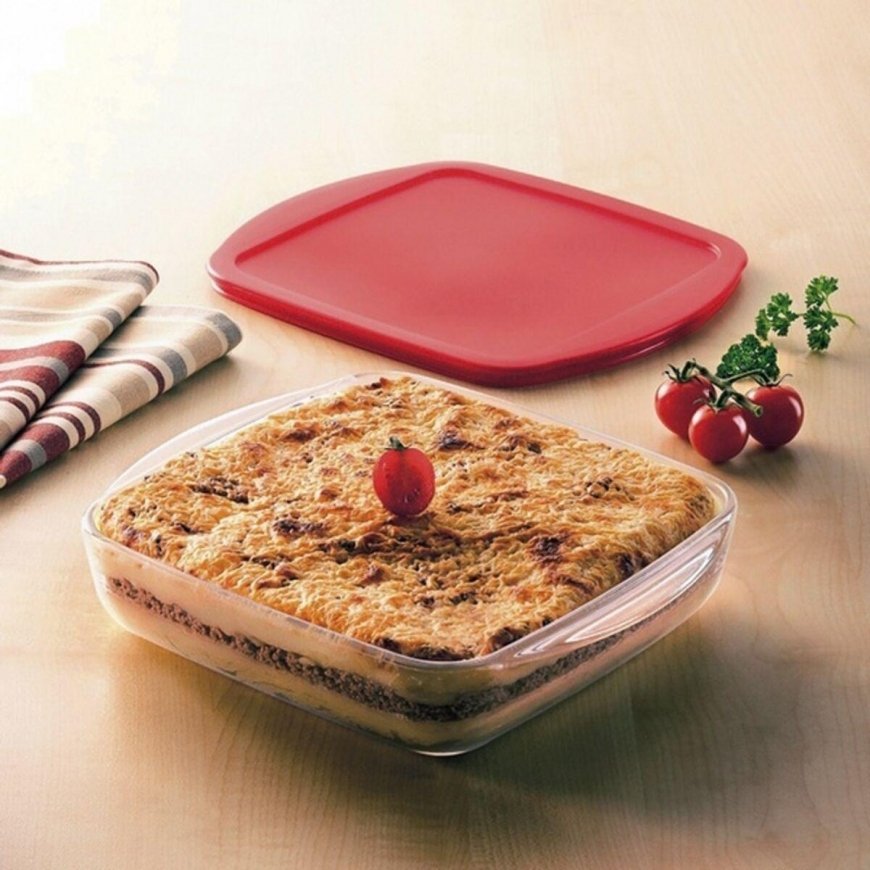Naczynie żaroodporne with plastic cover C&039N&039S 28 x 20 x 8 cm OCUISINE – 5