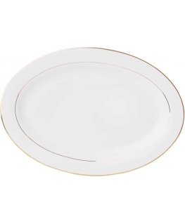 Półmisek owalny 35,5 cm Aura Gold AMBITION