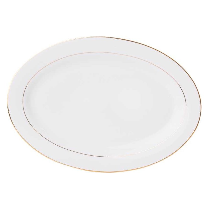 Półmisek owalny 35,5 cm Aura Gold AMBITION