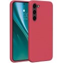Case Etteri Silicone case for Samsung Galaxy S23 Plus raspberry