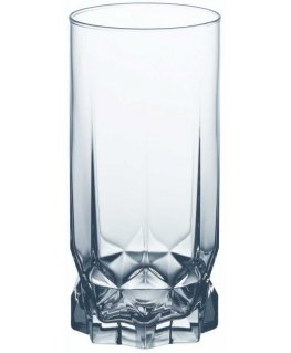 Set of 6 tall Diamond glasses 325 ml AMBITION