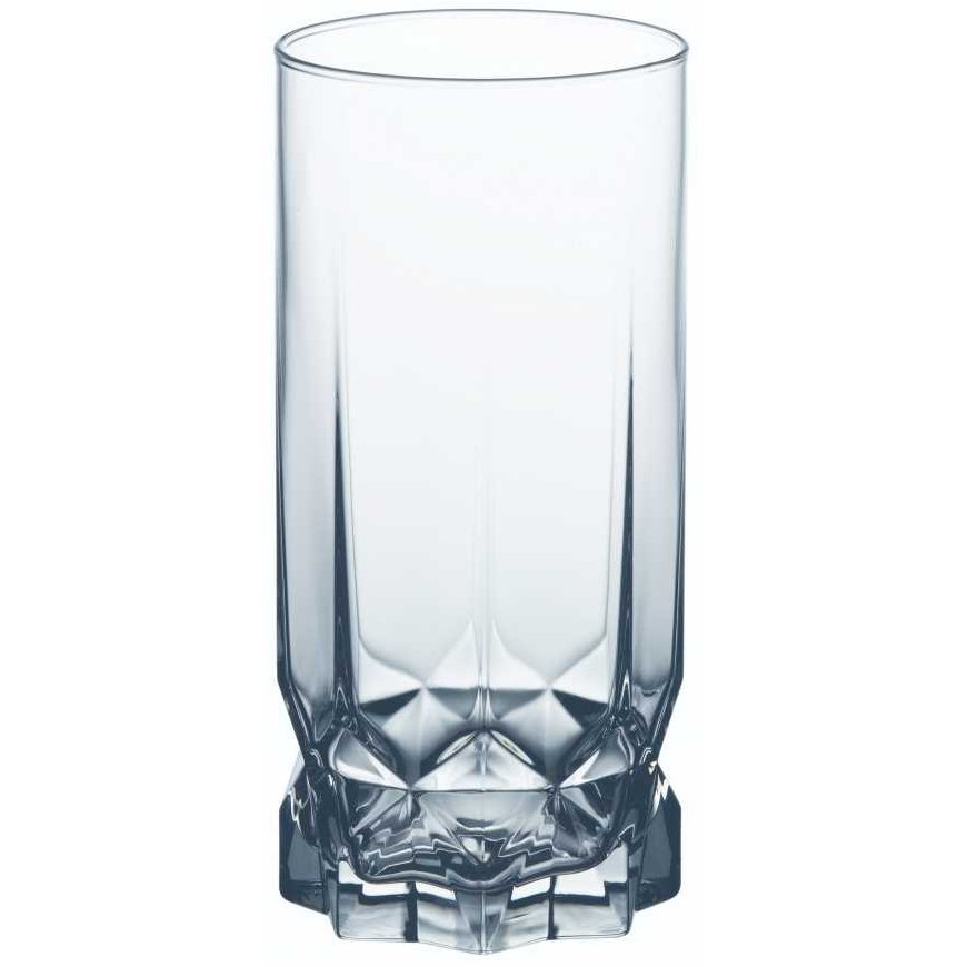 Set of 6 tall Diamond glasses 325 ml AMBITION