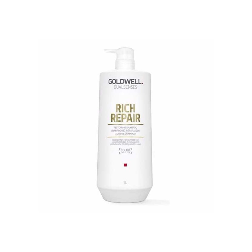 Goldwell, Dualsenses Rich Repair, Hair Shampoo, Restorative, 1000 ml – 2