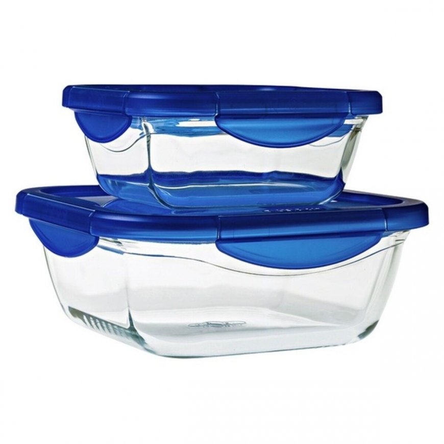 Pojemnik żaroodporny with lid Cook & Go 16.6 X 16.6 cm 0.8 l PYREX – 4