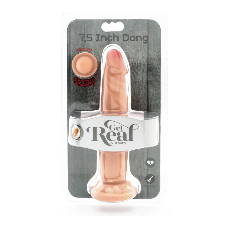 TOYJOY Dildo-dvigubo tankio dongas 7,5 colio – 4