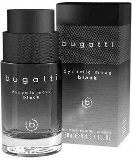 BUGATTI Dynamic Move Black Eau de toilette for men 100ml