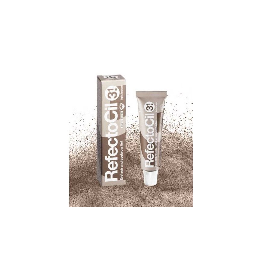 RefectoCil 9003877057314 kulmakarva-/ripsiväri 15 ml 3.1 Light Brown