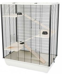 INTER-ZOO Diego + Wood beige - cage for a hamster