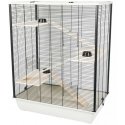 INTER-ZOO Diego + Wood beige - cage for a hamster INTER-ZOO Diego + Wood beige - cage for a hamster