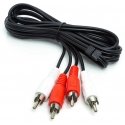 Power Plant Llc Audio cable 2x RCA - 2x RCA, 1m