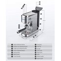MPM MKW-13M Espresso machine 1100W MPM MKW-13M Espresso machine 1100W