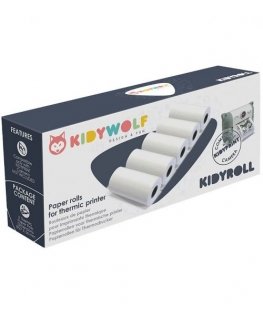 Kidywolf Normalpapier zu Sofortbildkamera 5 Rollen