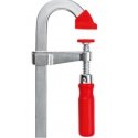 BESSEY LMU20/5 spaustuvas U formos spaustukas 20 cm Raudona, Nerūdijančiojo plieno