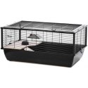 INTER-ZOO Bob + Wood juodas - cage for a hamster INTER-ZOO Bob + Wood juodas - cage for a hamster