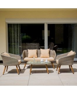Set mebli ogrodowych Marlene popiel PATIO