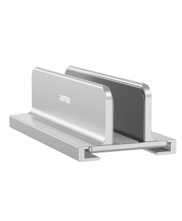 Unitek Stojak na laptopa, pionowy, aluminium