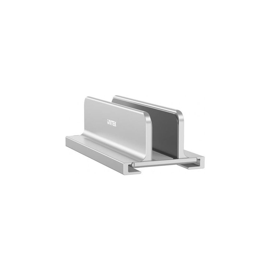 Unitek Stojak na laptopa, pionowy, aluminium – 2