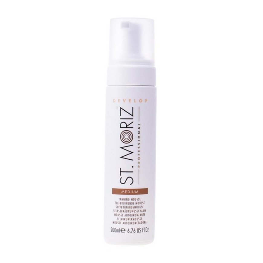 "St. Moriz" instant self-tanning foam "Medium" 200ml – 2