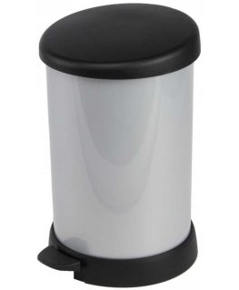 Pedal bin Mario 20 L silver JOTTA
