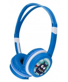 Gembird MHP-JR-B headphones/headset Wired Head-band Music Blue