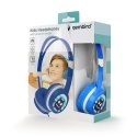 Gembird MHP-JR-B наушники/гарнитура Проводная Оголовье Музыка Синий Gembird MHP-JR-B наушники/гарнитура Проводная Оголовье Музыка Синий