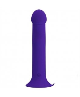 LYBAILE PRETTY LOVE - MURRAY YOUTH VIBRATING DILDO & RECHARGEABLE VIOLET