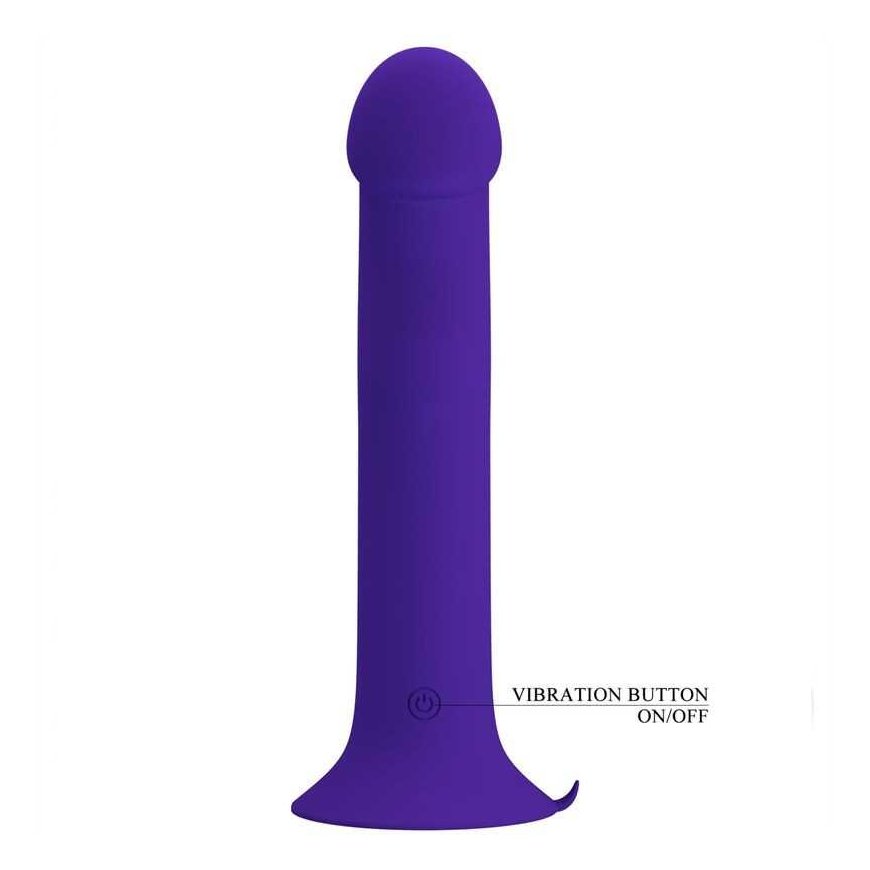 LYBAILE PRETTY LOVE - MURRAY YOUTH VIBRATING DILDO & RECHARGEABLE VIOLET – 5
