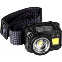 Headlight headlight zoom hybrid head power XPG3 + COB VA0098 VAYOX Headlight headlight zoom hybrid head power XPG3 + COB VA0098 VAYOX
