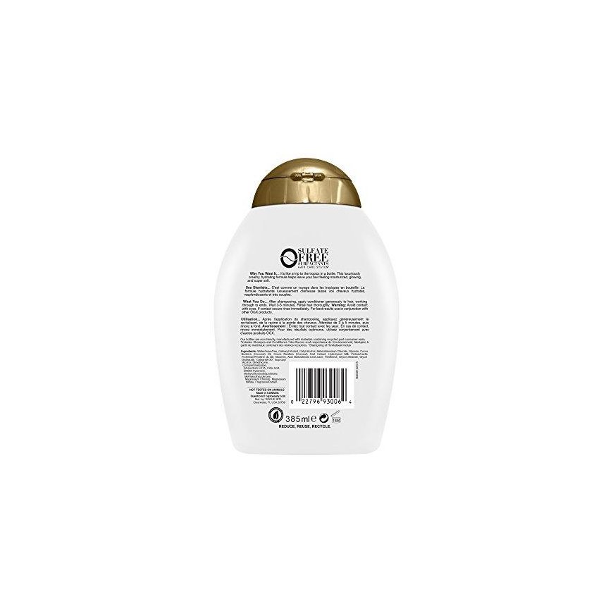 Ogx Coconut milk hair conditioner 385ml – 3