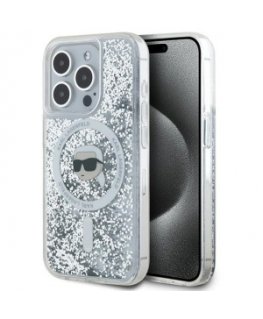 Karl Lagerfeld KLHMP15XLGKISGH Back Case for Apple iPhone 15 Pro Max