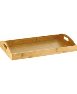 Taca bambusowa rectangular Natural 44 x 30 cm AMBITION