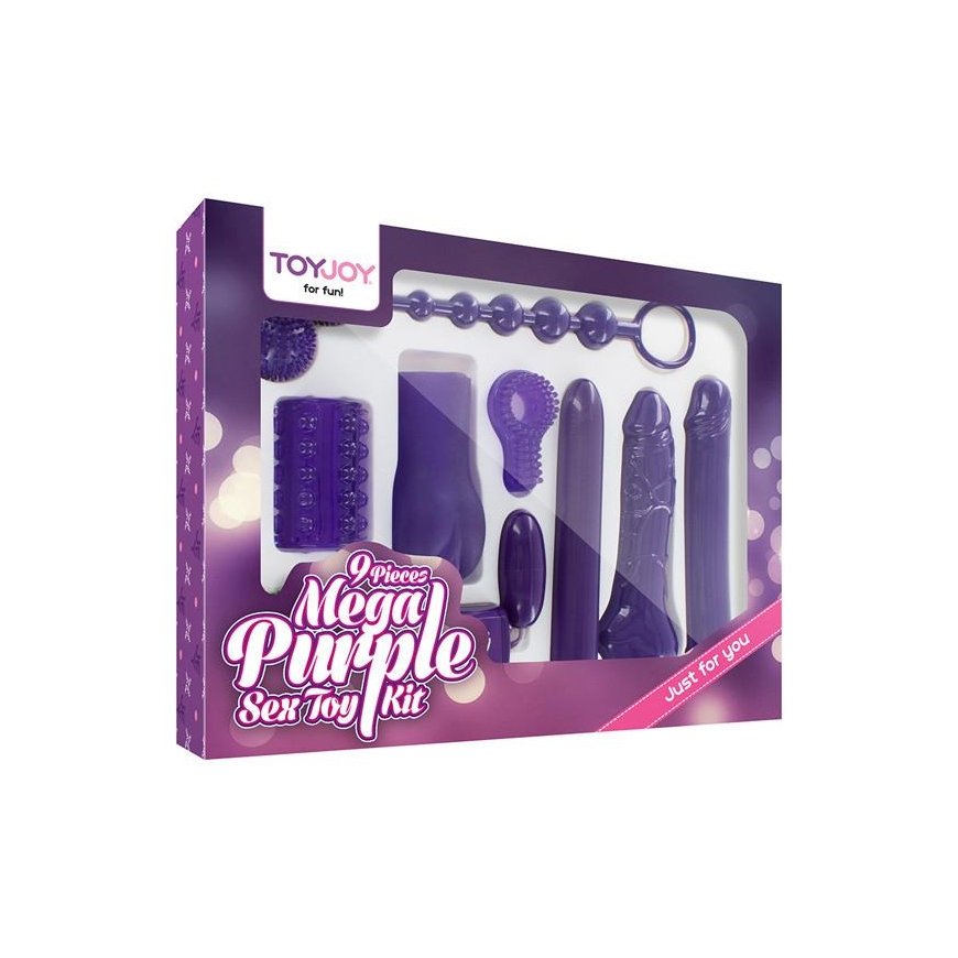 Toy Joy Mega Purple Erotinių žaislų rinkinys
