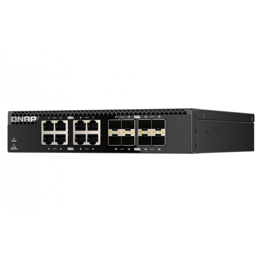 QNAP QSW-3216R-8S8T сетевой коммутатор Неуправляемый L2 10G Ethernet (100/1000/10000) Черный – 2