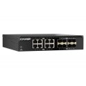QNAP QSW-3216R-8S8T verkkokytkin Hallitsematon L2 10G Ethernet (100/1000/10000) musta
