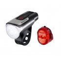Sigma Sport Aura 80 + Nugget II Set Galinis žibintas + priekinis žibintas (rinkinys) LED