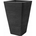 Donica ogrodowa kwadrowa 35 x 35 x 55 cm anthracite PATIO Donica ogrodowa kwadrowa 35 x 35 x 55 cm anthracite PATIO