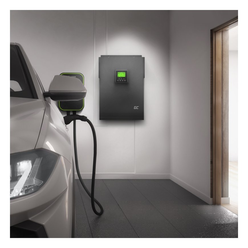 Green Cell INVSOL04 solar inverter 3 kVA Black – 5
