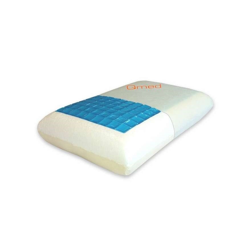 QMED orthopaedic pillow with cooling gel - shape memory (COMFORT GEL PILLOW)