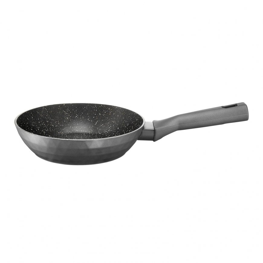 Frying pan with coating nieprzywierającą Diamond 28 cm gray AMBITION – 2